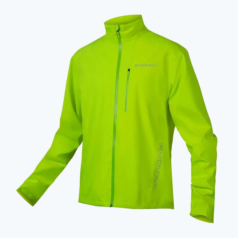 Чоловіча велосипедна куртка Endura Hummvee Waterproof hi-viz жовта 6
