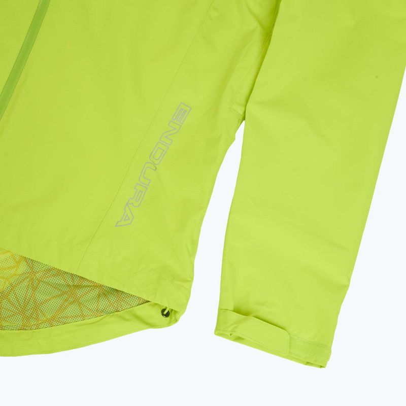 Чоловіча велосипедна куртка Endura Hummvee Waterproof hi-viz жовта 4