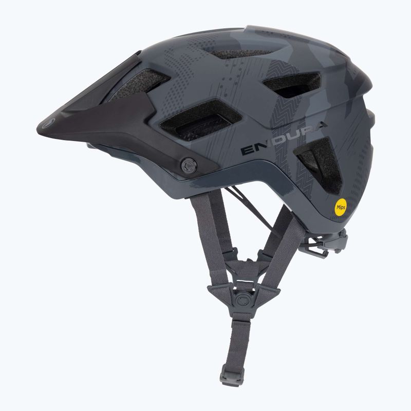 Шолом велосипедний Endura Hummvee Plus MIPS grey camo 3