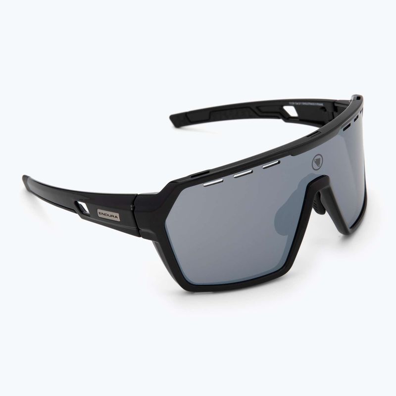 Окуляри сонцезахисні Endura Singletrack black/platinum revo smoke/clear silver flash mirror 2