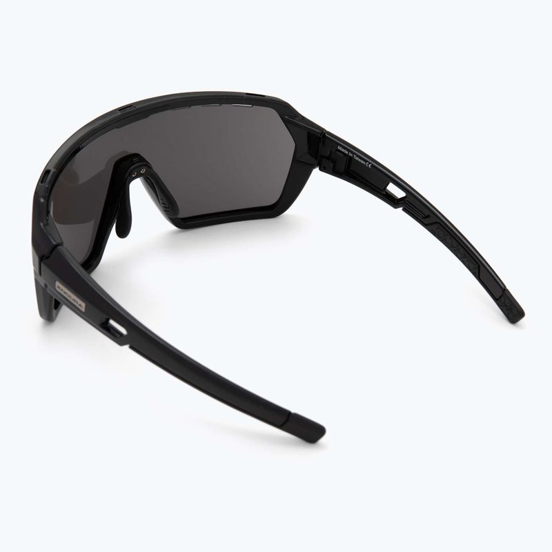 Окуляри сонцезахисні Endura Singletrack black/platinum revo smoke/clear silver flash mirror 3