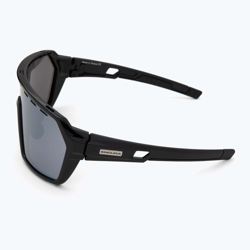 Окуляри сонцезахисні Endura Singletrack black/platinum revo smoke/clear silver flash mirror 5