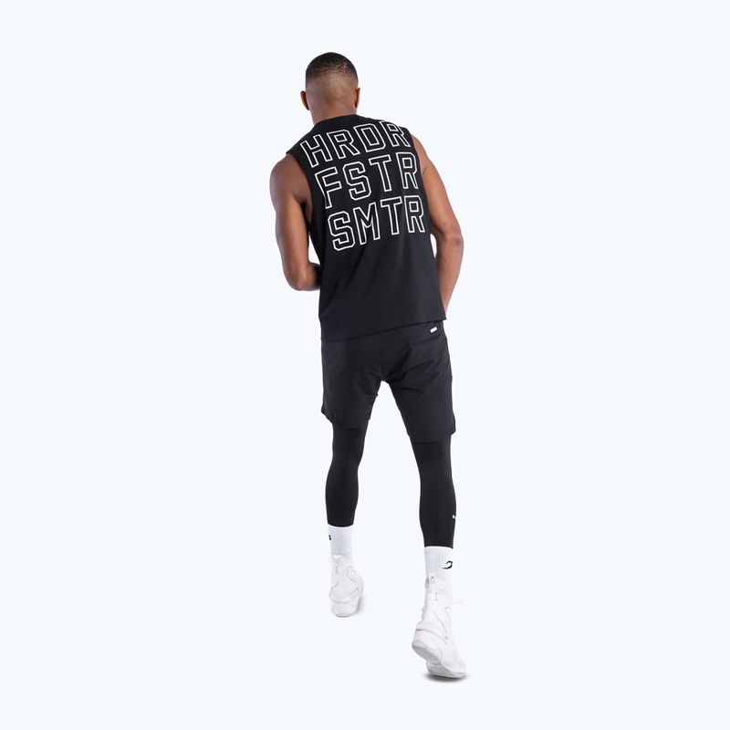 Футболка чоловіча Boxraw HRDR FSTR SMTR Muscle Tank Black 4