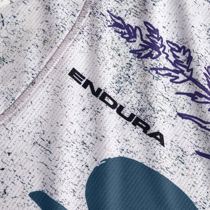 Футболка велосипедна жіноча Endura Singletrack Print W aero blue 10