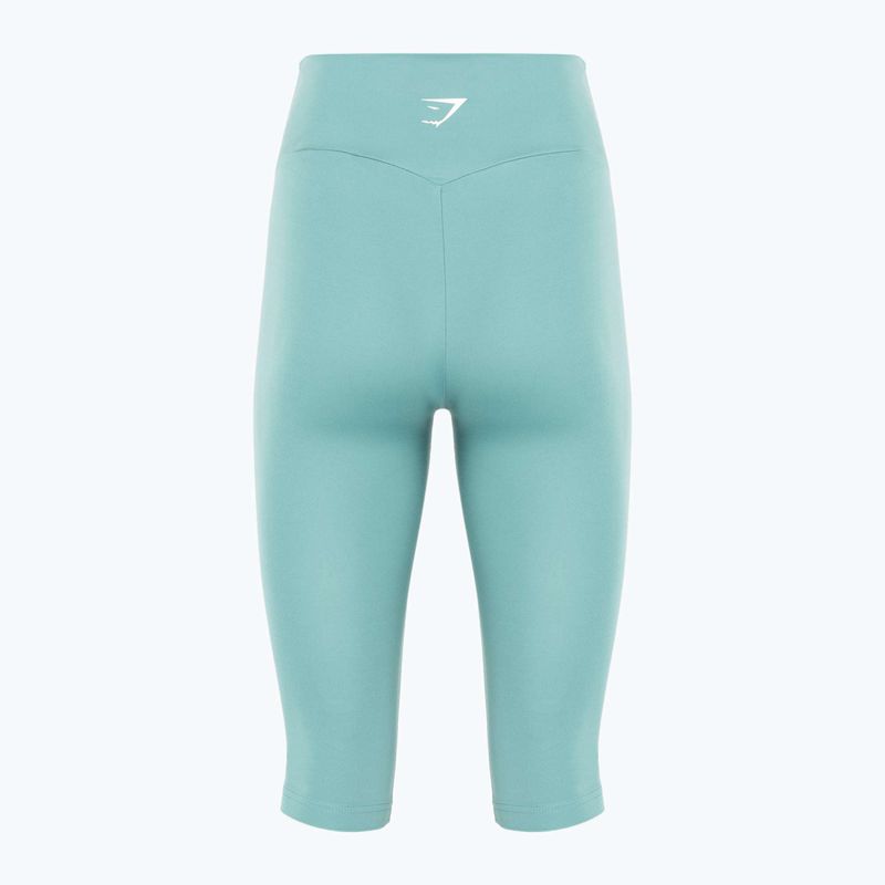 Легінси для тренувань жіночі Gymshark Training Cropped teal 2