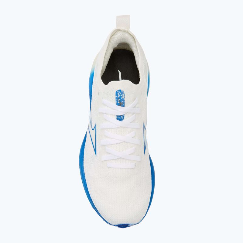 Кросівки для бігу жіночі Mizuno Wave Neo Wind white/silver/peace blue 5
