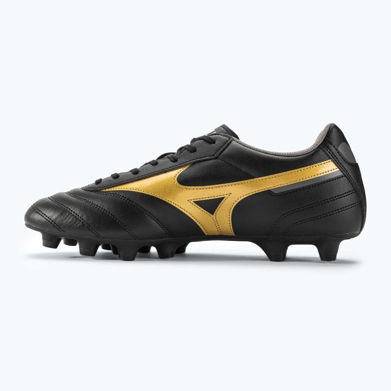 Чоловічі футбольні бутси Mizuno Morelia II Club MD чорні/золоті/темна тінь 3