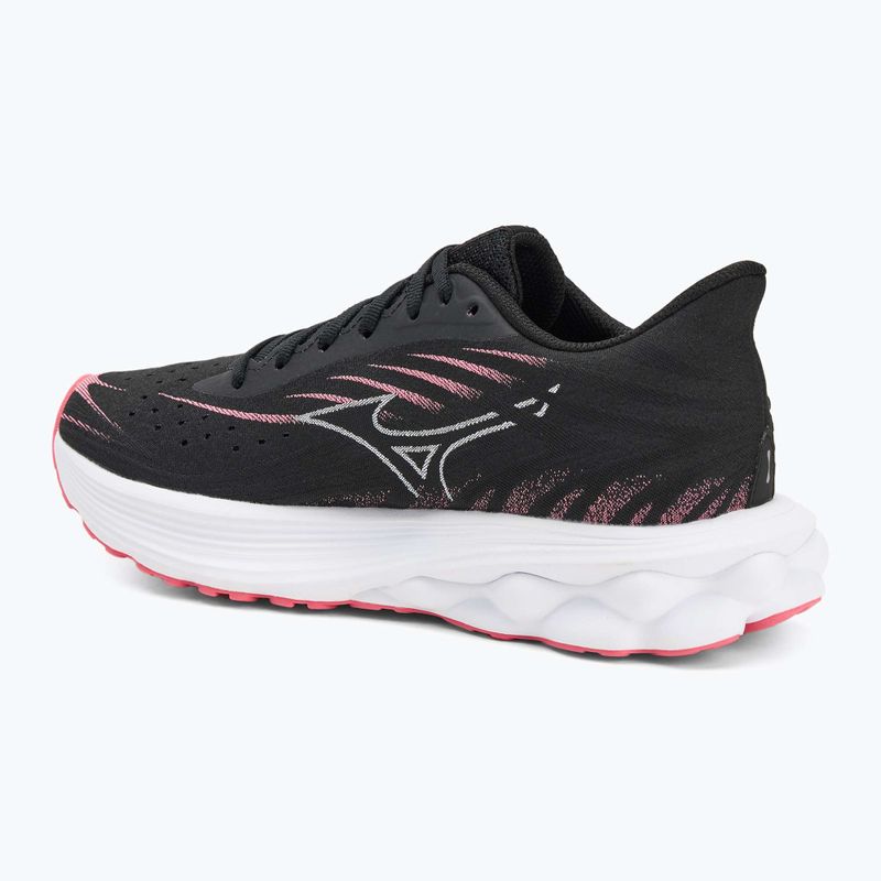 Кросівки для бігу жіночі Mizuno Wave Skyrise 6 black/camellia rose 3