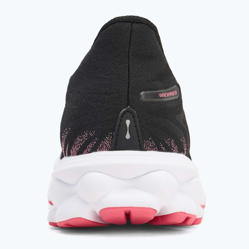 Кросівки для бігу жіночі Mizuno Wave Skyrise 6 black/camellia rose 6