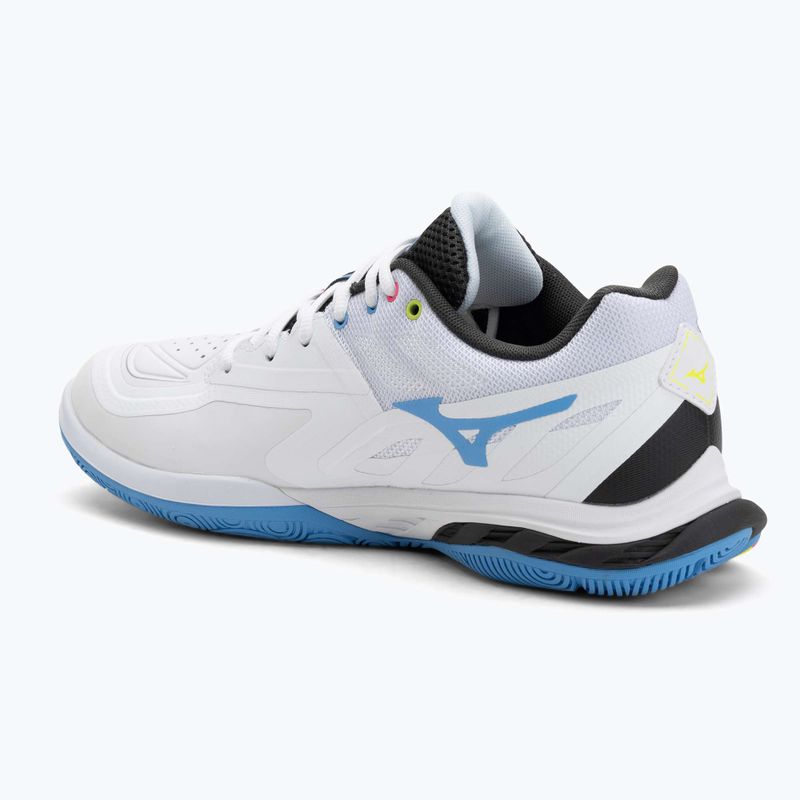 Кросівки для бадмінтону Mizuno Wave Fang 2 white/pink tetra/all abroad 3