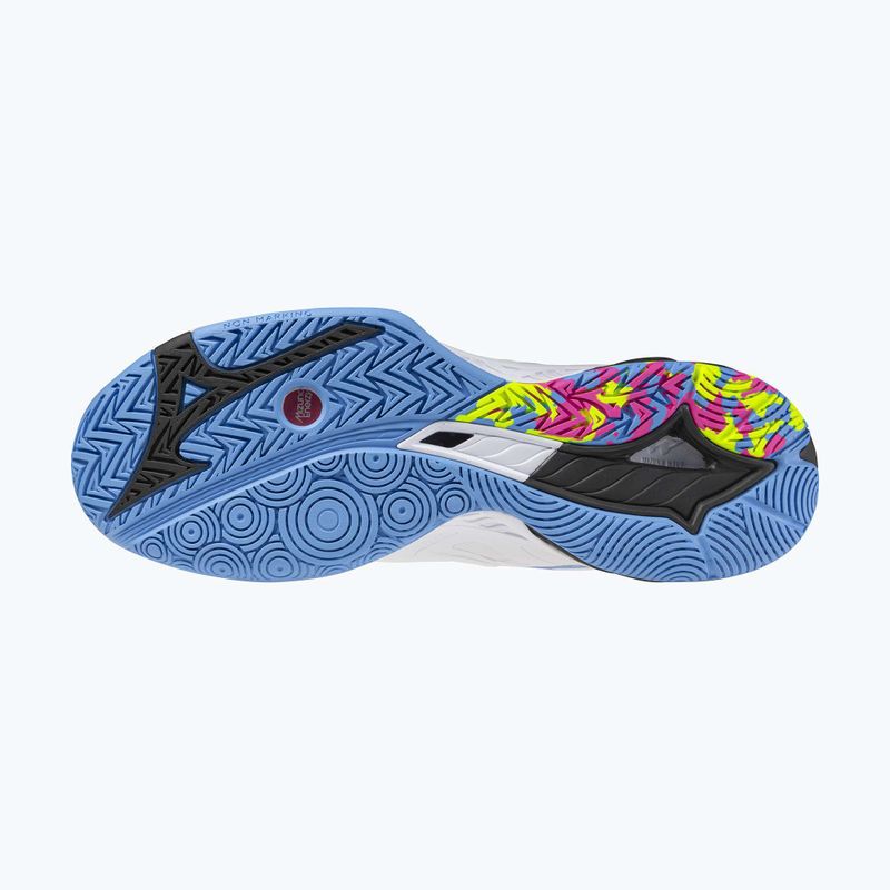 Кросівки для бадмінтону Mizuno Wave Fang 2 white/pink tetra/all abroad 12