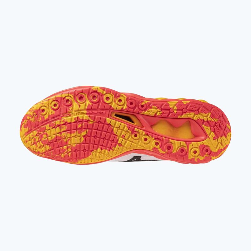 Кросівки волейбольні Mizuno Wave Luminous 3 white/fiery coral 2/citrus 11