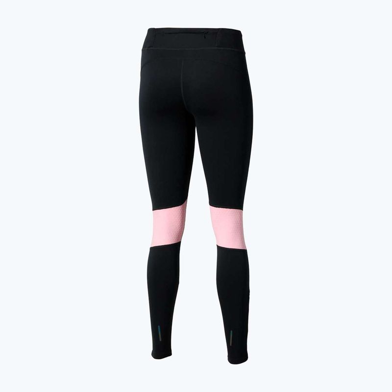 Легінси для бігу жіночі Mizuno Active Warmalite Long black/mauve 2