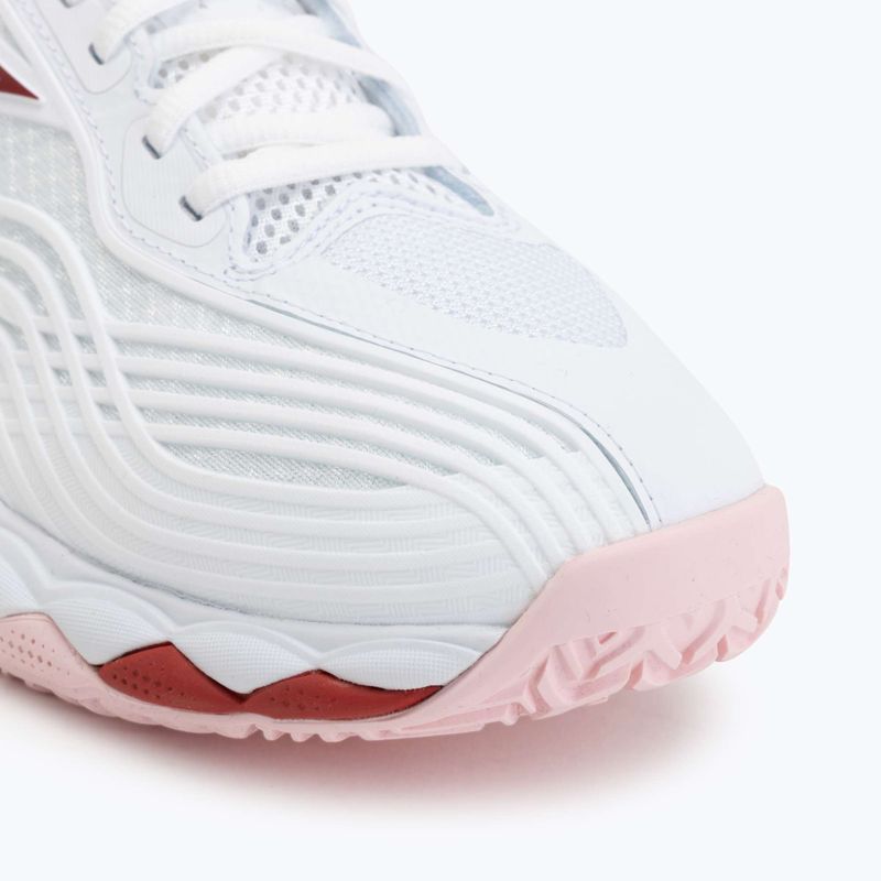 Кросівки тенісні жіночі Mizuno Wave Enforce Tour 2 CC white/pinkesque/barbados/cherr 7