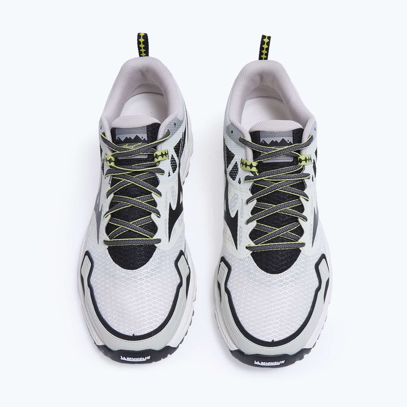 Кросівки Mizuno Wave Daichi LS gf white/black/daiquiri green 3