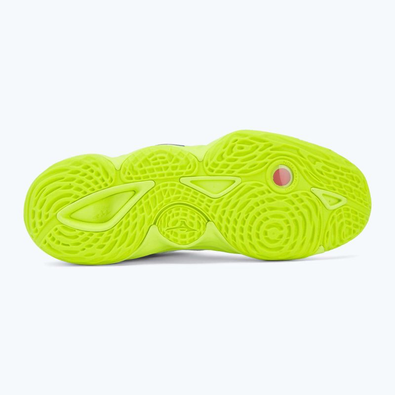 Кросівки волейбольні Mizuno Wave Momentum Elite Mid white/lightning yellow/dazzling blue 4