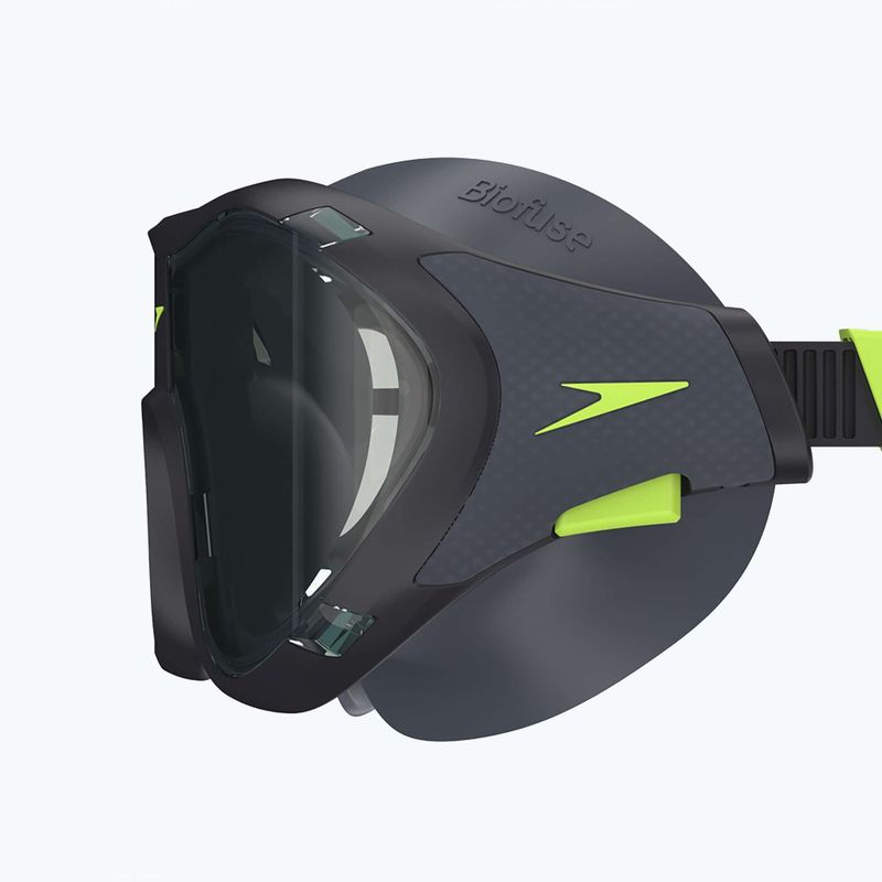 Маска для плавання Speedo Biofuse 2.0 black / steel 4