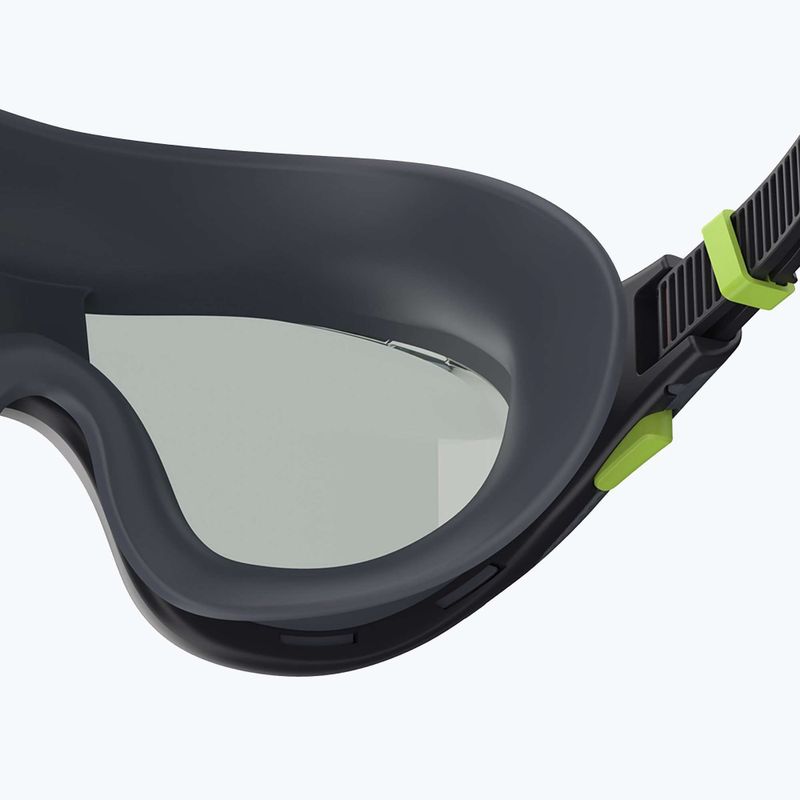Маска для плавання Speedo Biofuse 2.0 black / steel 6