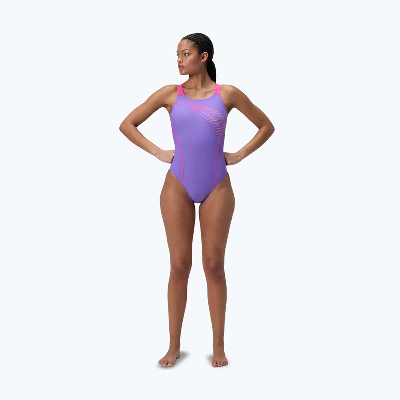 Купальник суцільний Speedo Medley Logo Medalist indigo glow 2
