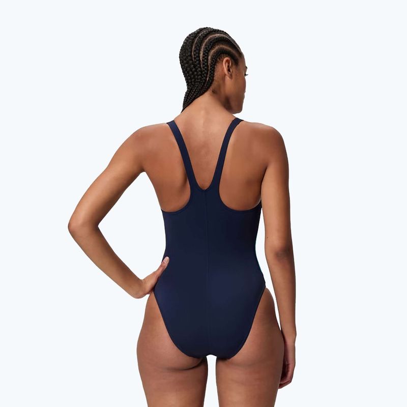 Купальник суцільний жіночий Speedo Hyperboom Butterfly Back peacoat/deep sapphire 2