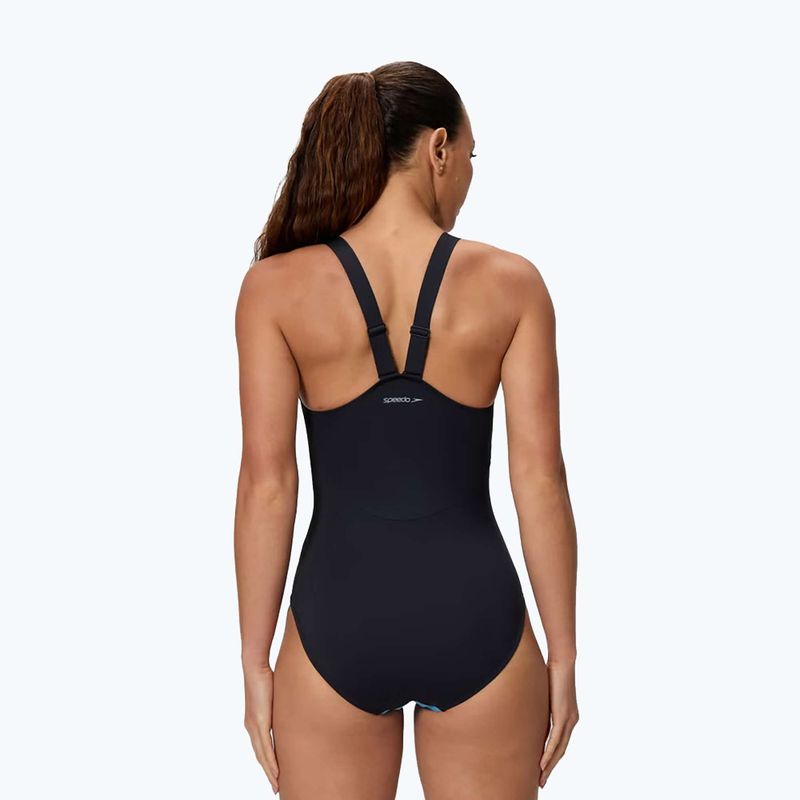 Купальник суцільний жіночий Speedo Sculpture High Neck Contour 2