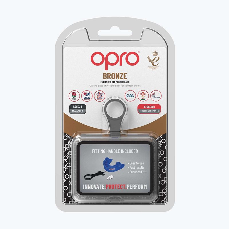 Захист щелепи Opro Bronze GEN5 блакитний 2