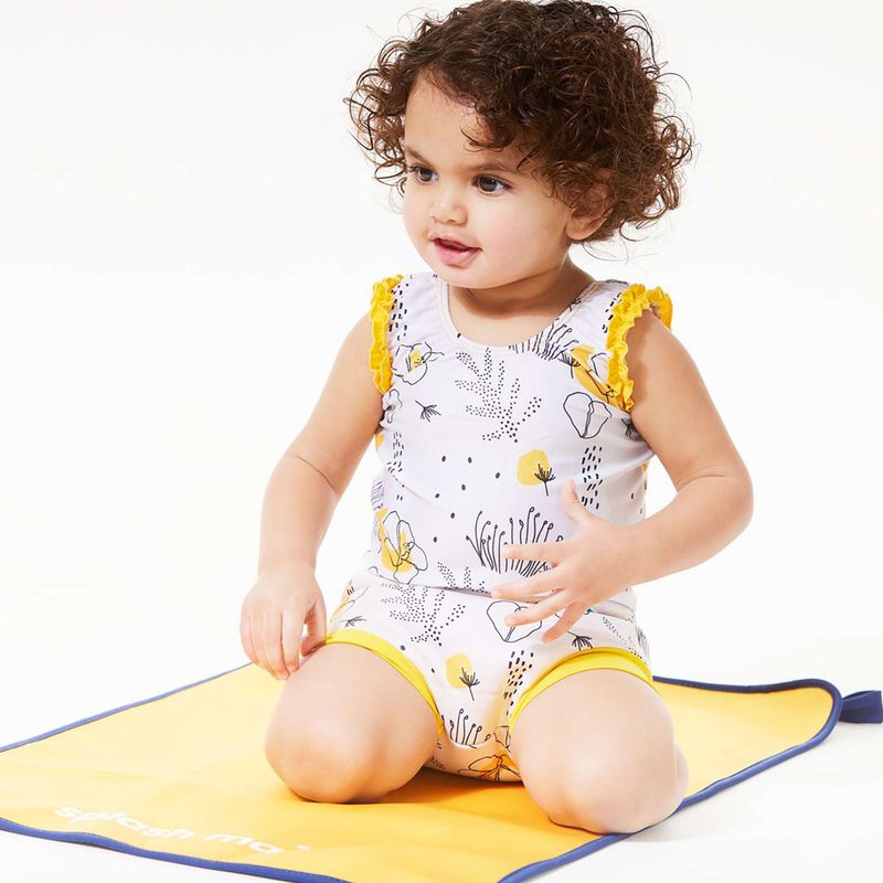 Купальник суцільний дитячий Splash About Happy Nappy flowe meadow 5