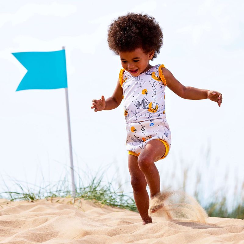 Купальник суцільний дитячий Splash About Happy Nappy flowe meadow 8