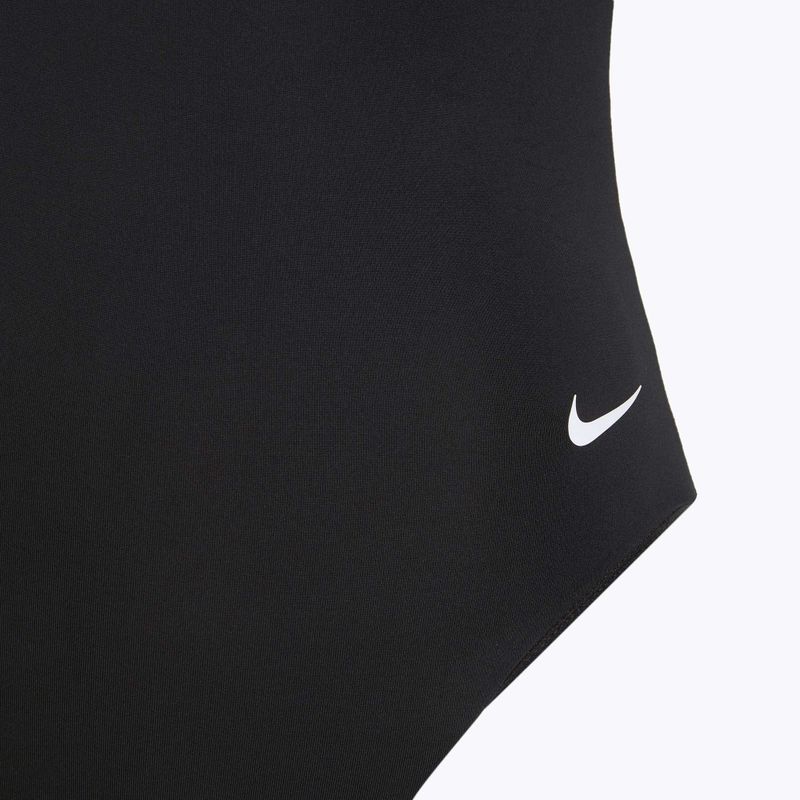 Купальник суцільний жіночий Nike Sneakerkini 2.0 Crossback black 3