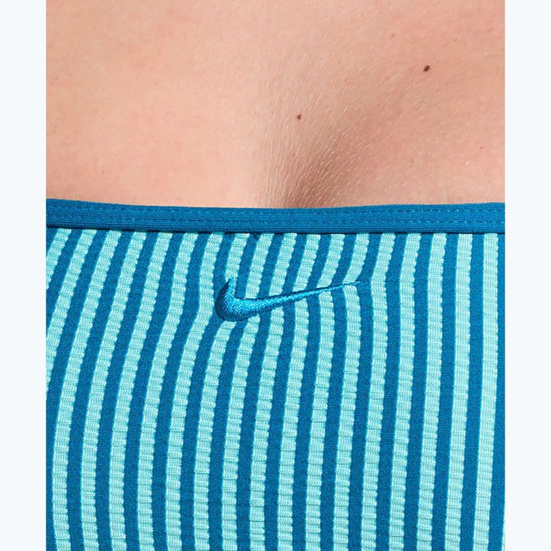 Верхня частина купальника Nike Ripple Texture Bralette Classic Bikini bleached turquoise 4