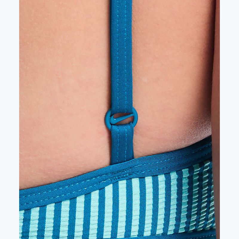 Верхня частина купальника Nike Ripple Texture Bralette Classic Bikini bleached turquoise 5