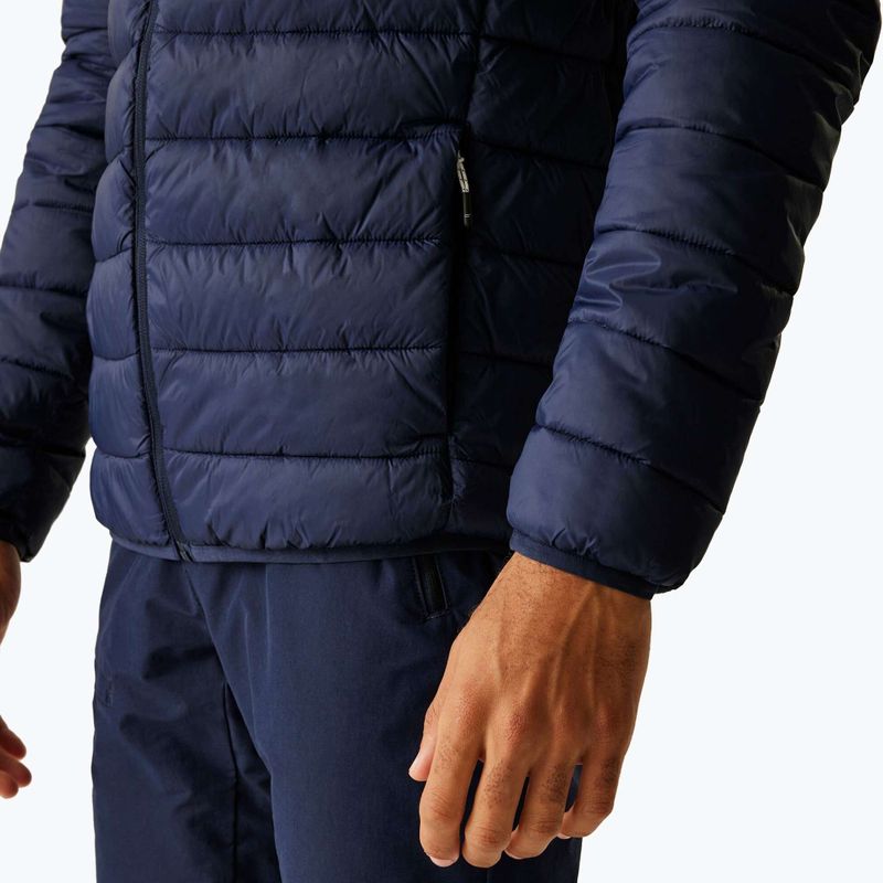 Куртка чоловіча REGATTA Hooded Marizion black navy/olympian blue 5