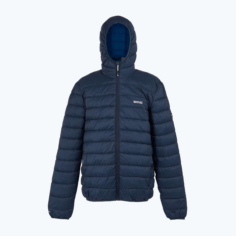 Куртка чоловіча REGATTA Hooded Marizion black navy/olympian blue 6