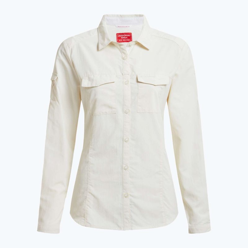 Сорочка трекінгова жіноча Craghoppers NosiLife Adventure Long Sleeved Shirt III sea salt 8