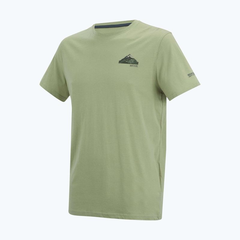 Футболка трекінгова чоловіча REGATTA Breezed light sage 7