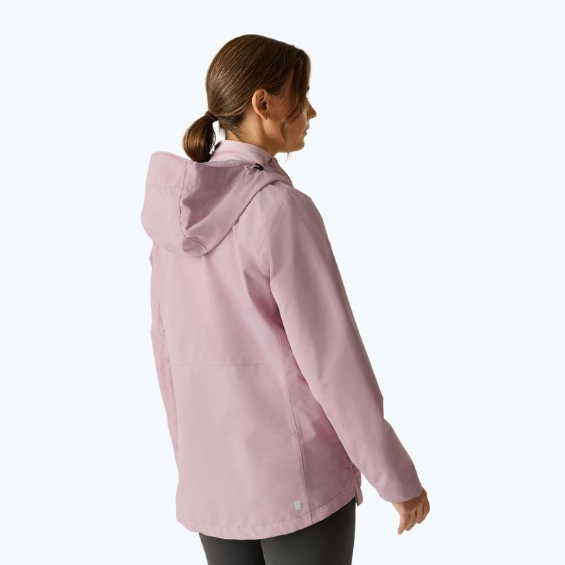 Куртка дощовик жіноча REGATTA Hamara IV powder lilac 3