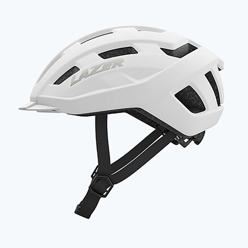 Шолом велосипедний Lazer Codax KinetiCore + net matte full white 2