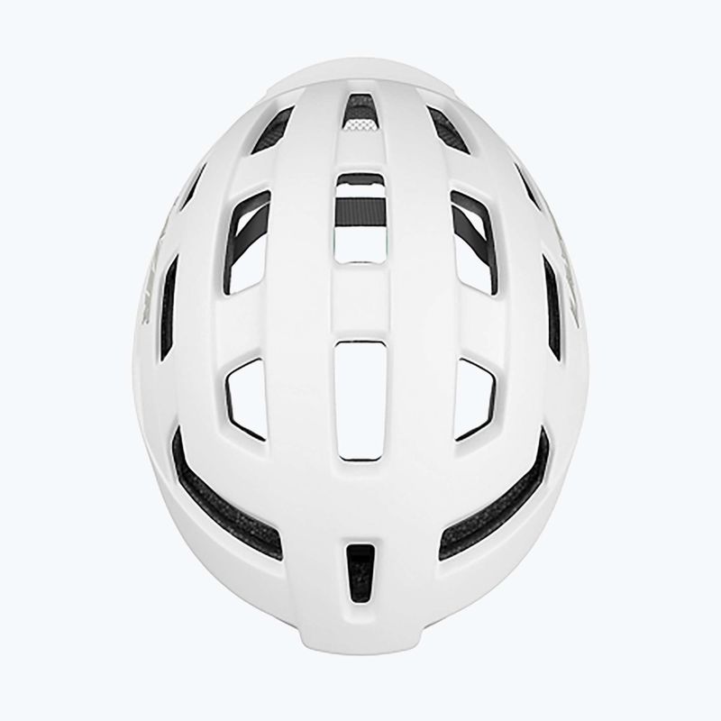 Шолом велосипедний Lazer Codax KinetiCore + net matte full white 5