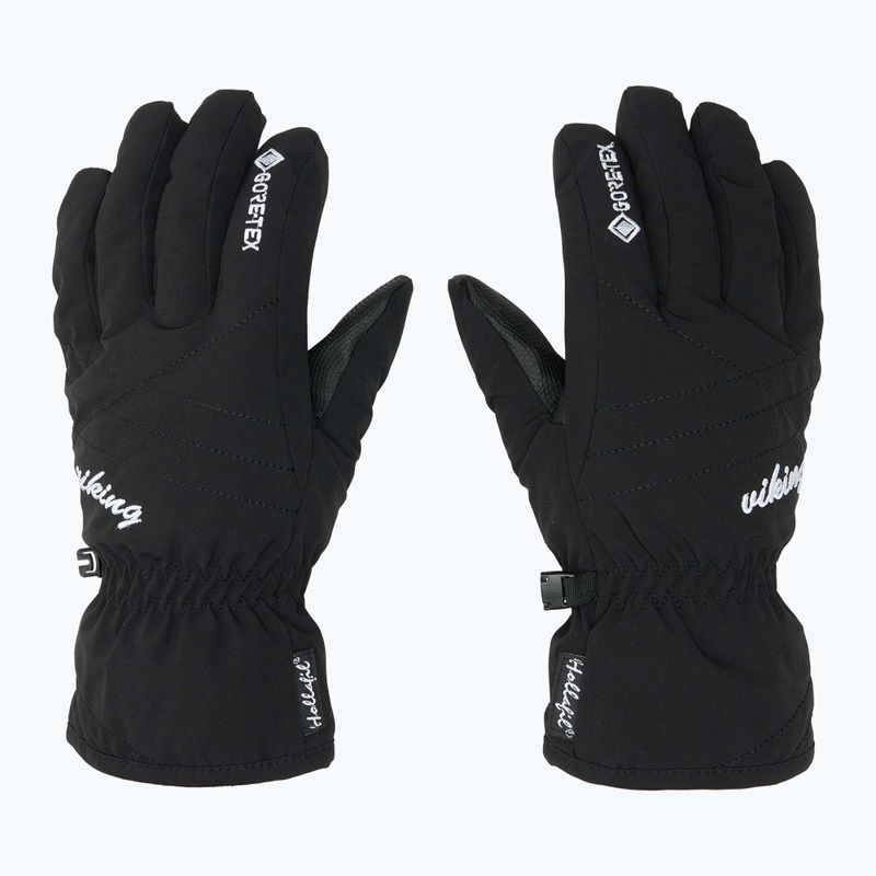 Жіночі гірськолижні рукавиці Viking Sierra GTX Ski чорні 4