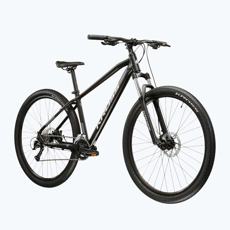 Велосипед гірський KROSS Hexagon 3.0 29" чорний/срібний/матовий 2