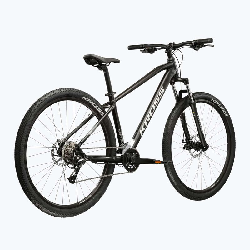 Велосипед гірський KROSS Hexagon 3.0 29" чорний/срібний/матовий 3