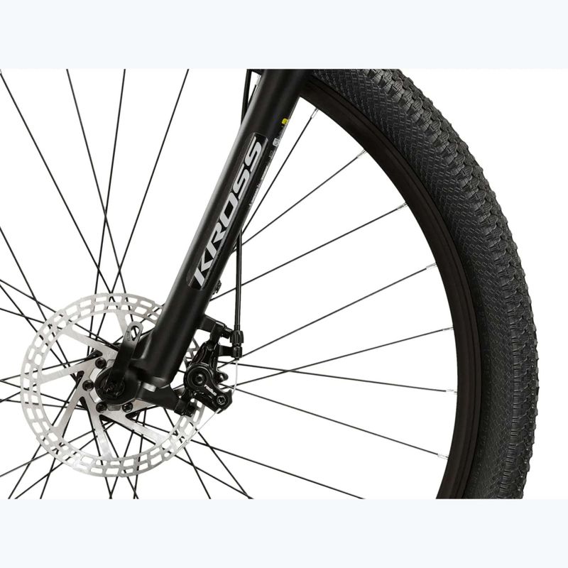 Велосипед гірський KROSS Hexagon 3.0 29" чорний/срібний/матовий 7