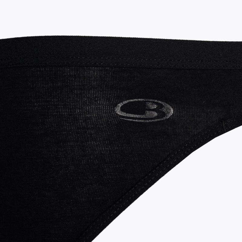 Термотруси жіночі Brubeck HI00043A Hipster Comfort Cotton чорні 3