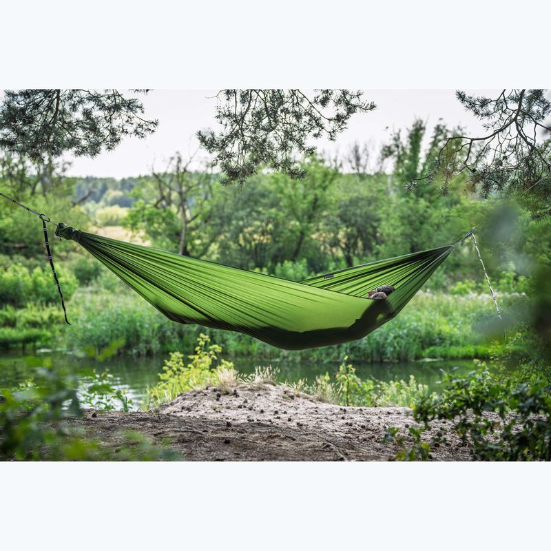 Гамак туристичний Lesovik Bright treetop green 2