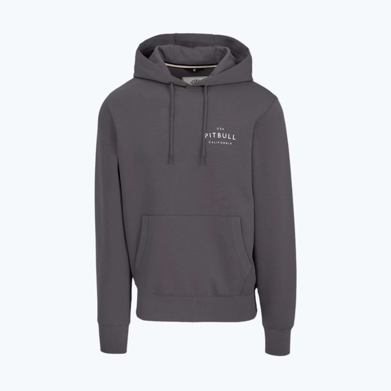 Кофта чоловіча Pitbull Sampson Hooded Sweatshirt graphite 6