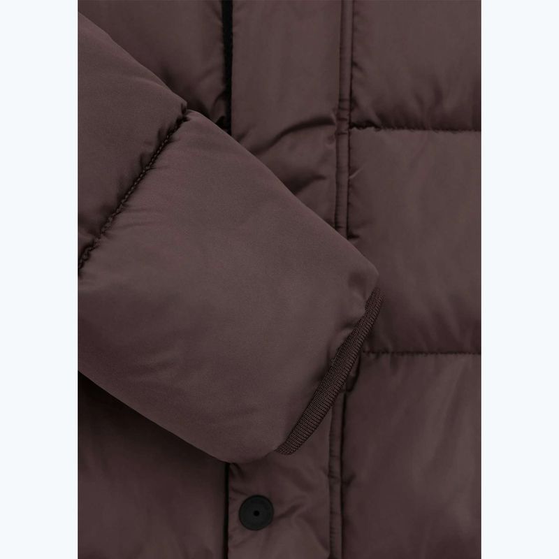 Куртка зимова жіноча Pitbull Amalia Padded Hooded dark chocolate 10