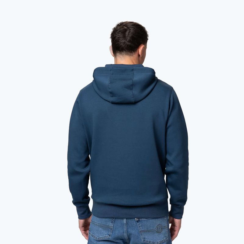 Кофта чоловіча Pitbull Sampson Hooded Sweatshirt petrol blue 3