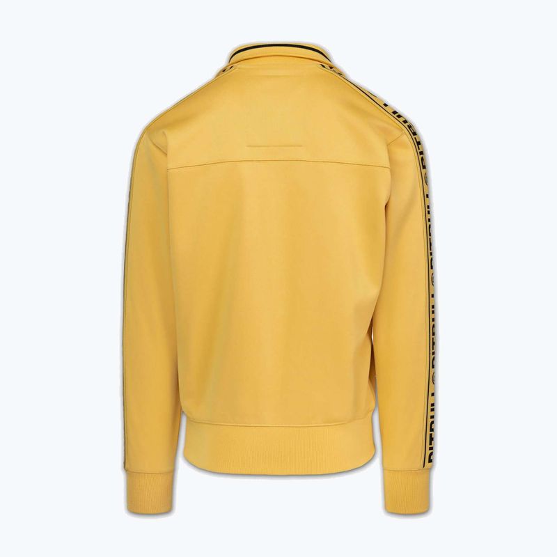 Кофта чоловіча Pitbull Trackjacket Tape Logo Terry Group pale yellow 7