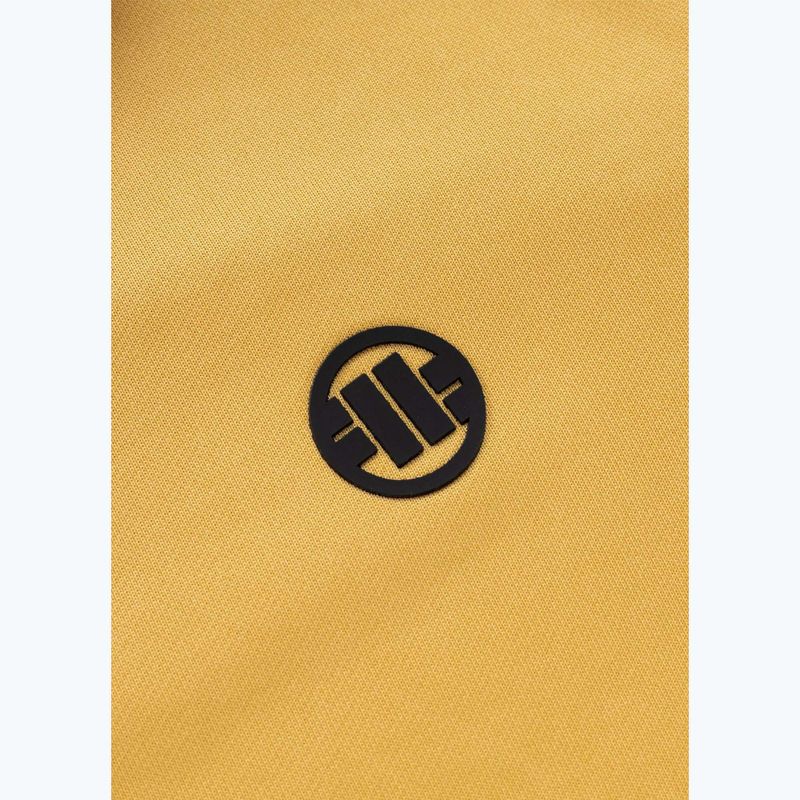 Кофта чоловіча Pitbull Trackjacket Tape Logo Terry Group pale yellow 10