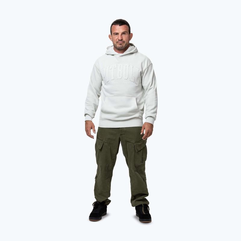 Кофта чоловіча Pitbull Orlando Hooded white stone 2